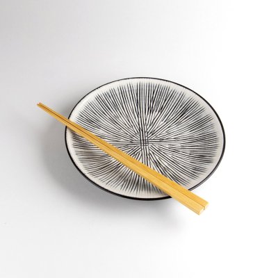 Photo5: Medium Plate Senbori  (17cm/6.7in)