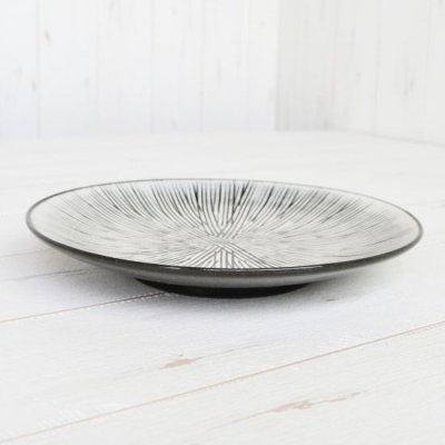 Photo3: Large Plate Senbori (20cm/7.9in)