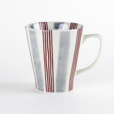 Photo1: Mug Inase Red