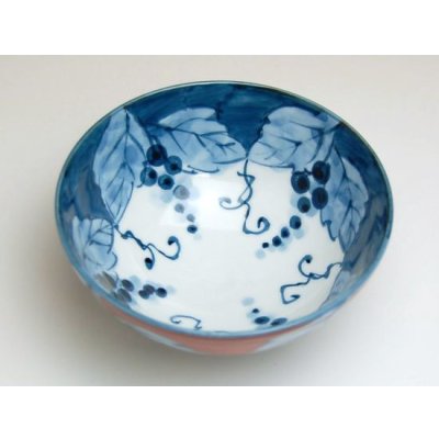 Photo3: Rice Bowl Fuchidami budou Grape (Red)