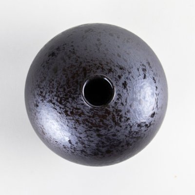 Photo3: Single-Flower Vase Ginga Black