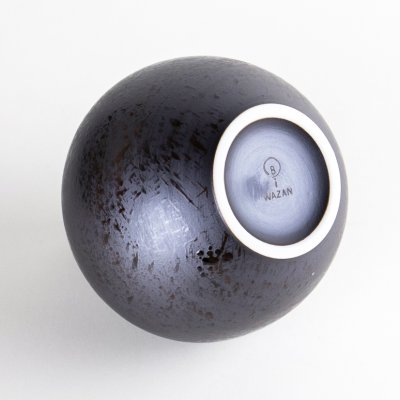 Photo4: Single-Flower Vase Ginga Black