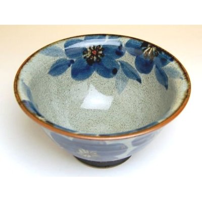 Photo3: Hana aizome DONBURI  bowl (17.5cm)