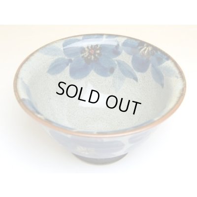 Photo3: Donburi Bowl for Noodles (17.5cm) Hana aizome