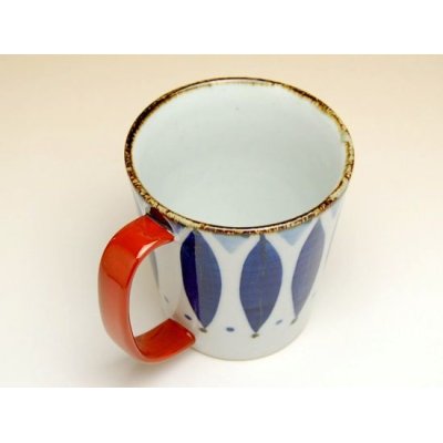 Photo2: Mug Large Petal (Red)