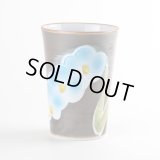 Cup Ran-ran Orchid flower Blue