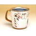 Photo2: Mug Nakayoshi neko Cats (Blue) (2)