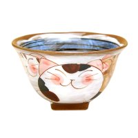 Rice Bowl Nakayoshi neko Cats (Blue)