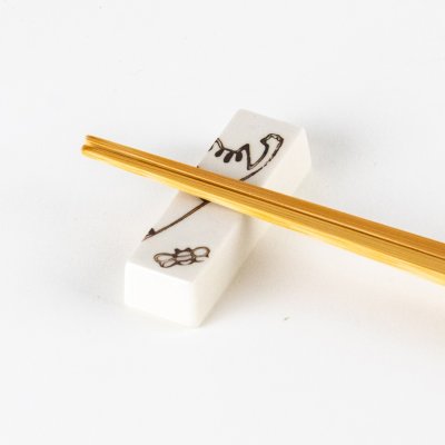 Photo4: Chopstick Rest Cat Tora-Neko