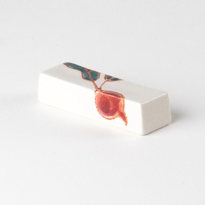Photo1: Chopstick Rest Red Turnip Aka-Kabu