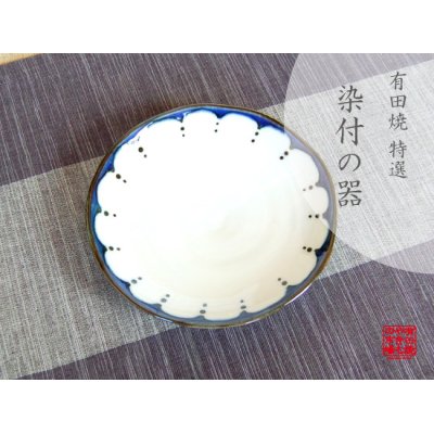 [Made in Japan] Edo hana ten-mon Medium plate