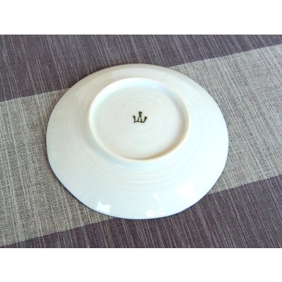 Photo3: Medium Plate (15cm) Edo hana ten-mon