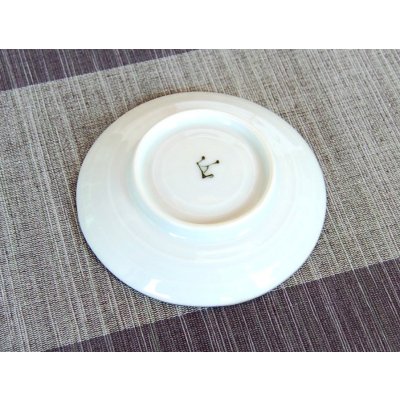 Photo3: Small Plate (10.6cm) Edo hana tenmon