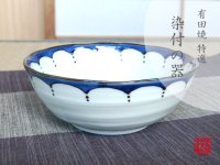 Edo hana ten-mon Medium bowl (16.5cm)