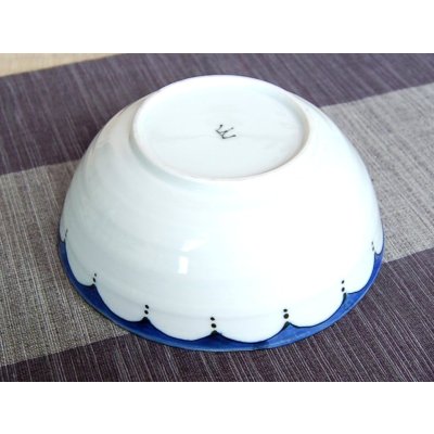 Photo3: Medium Bowl (16.5cm) Edo hana ten-mon