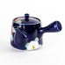Photo2: Teapot Kyusu Yusai Tsubaki Ruri Camellia (2)