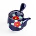 Photo4: Teapot Kyusu Yusai Tsubaki Ruri Camellia (4)