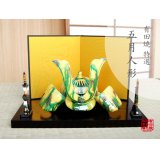 Japanese Armor, Helmets and Warrior Dolls Sansai (Small) Kabuto Doll