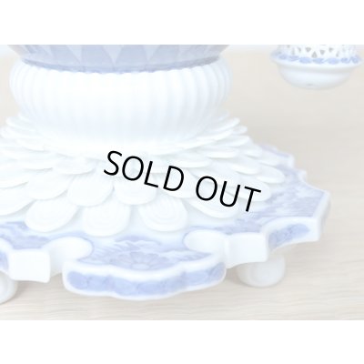 Photo3: Incense Burner Sukashi bori