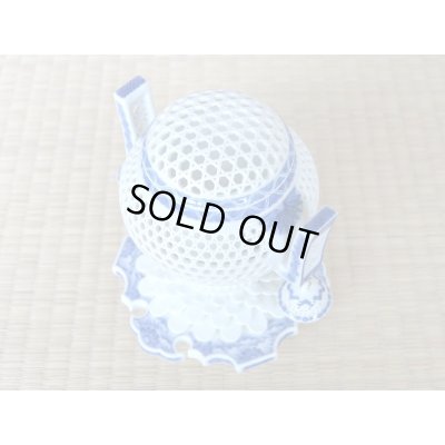 Photo4: Incense Burner Sukashi bori