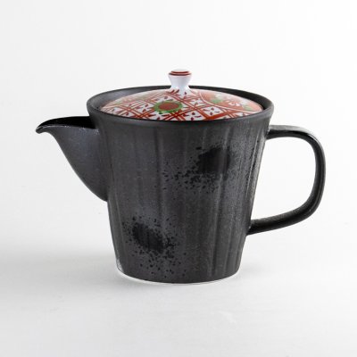 Photo1: Teapot Akae botan
