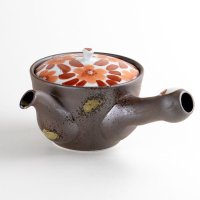 Teapot Kyusu Akae-Sakura Cherry blossoms