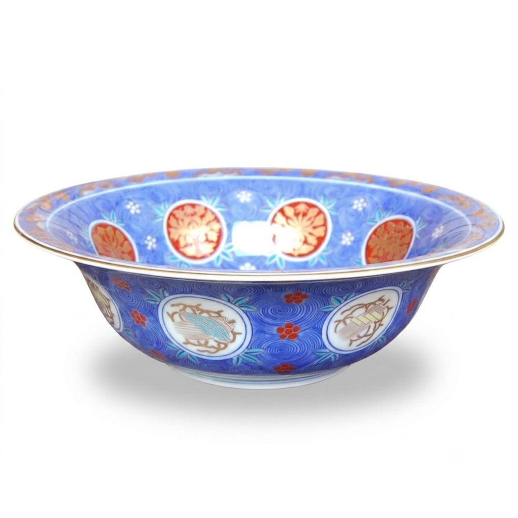 Ko-Imari style porcelain and decorative details
