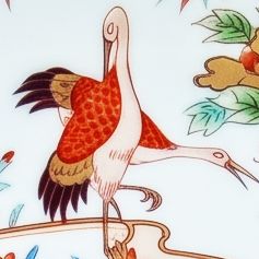 Ko-Imari style porcelain and decorative details