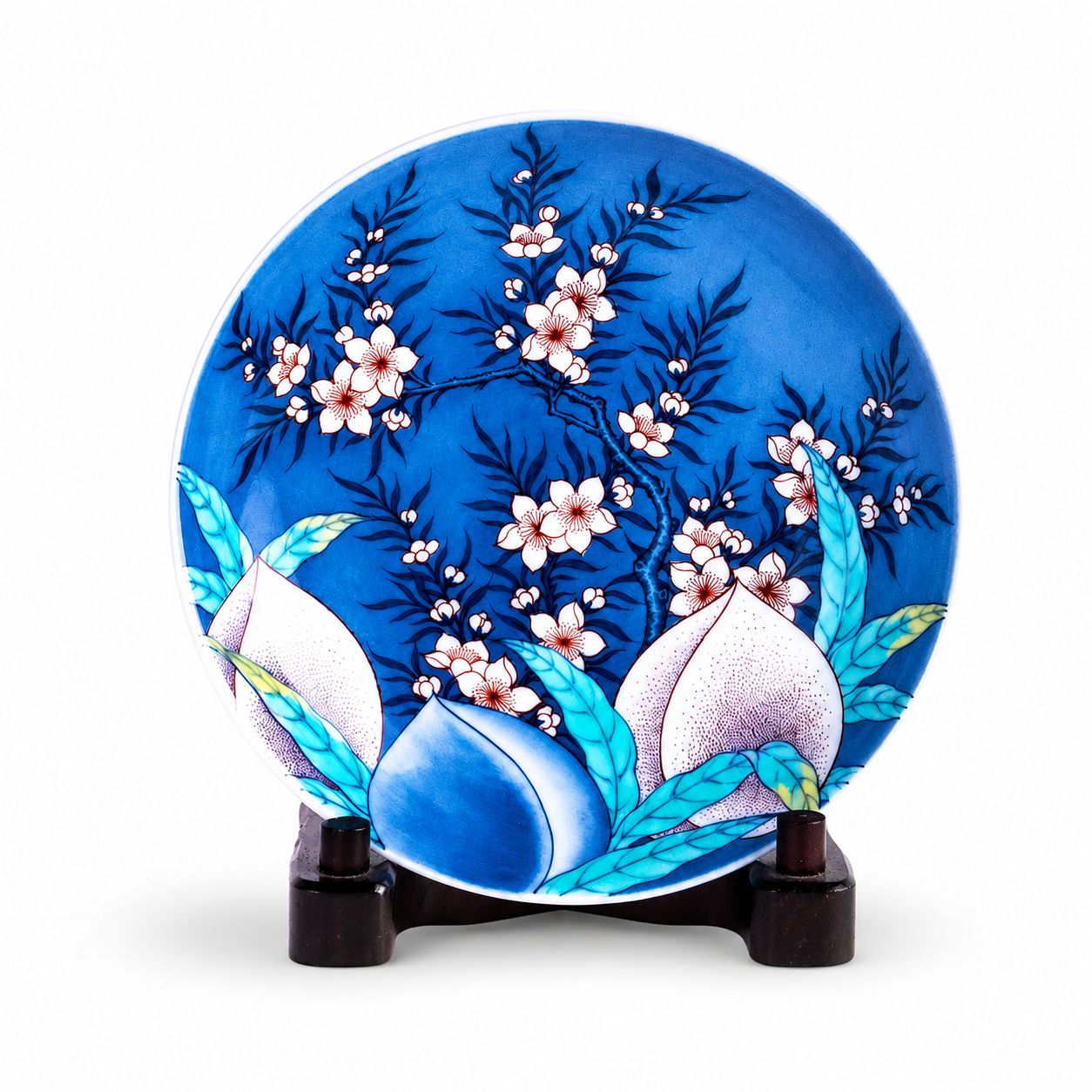 Decorative plate in the Nabeshima style