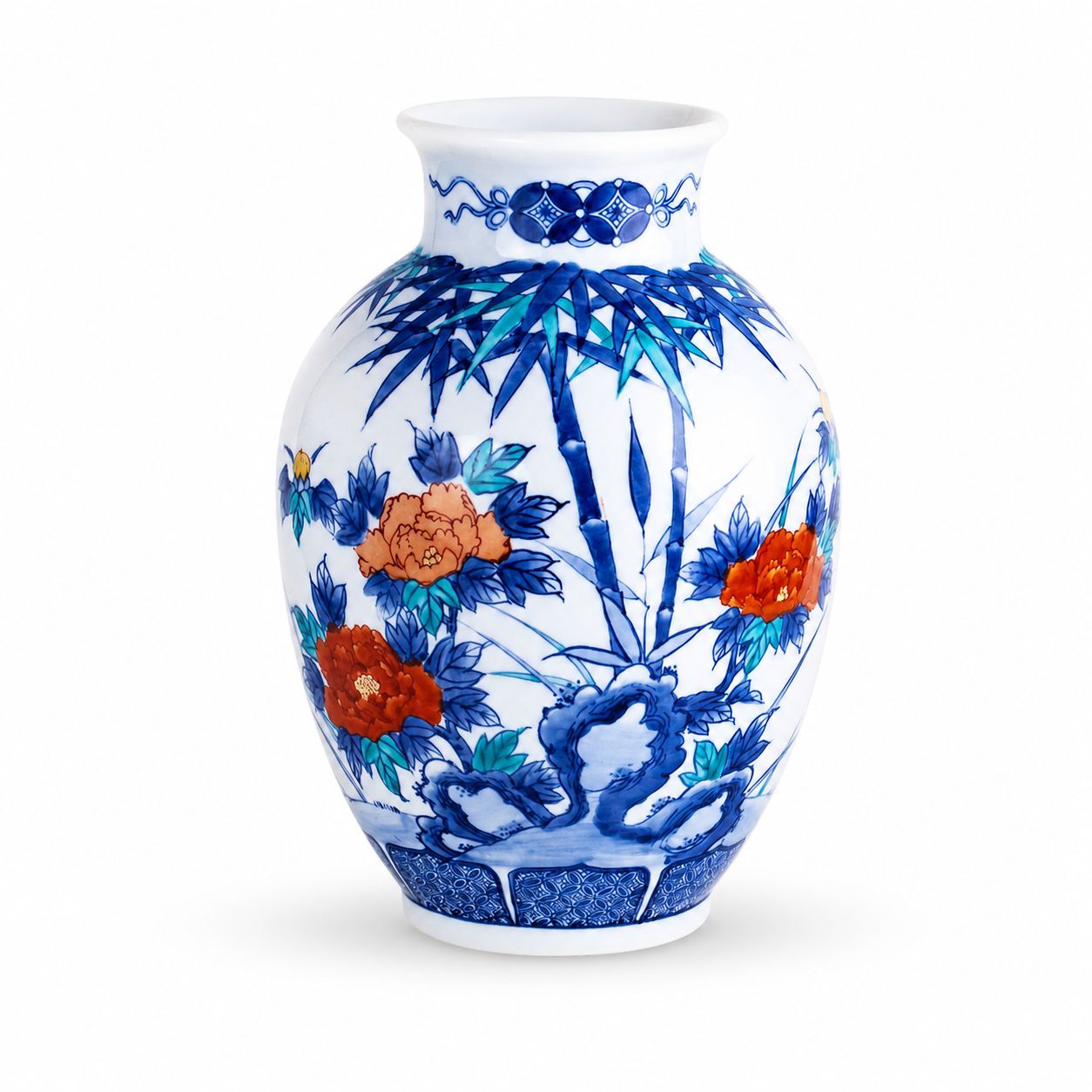 Nabeshima-style vase