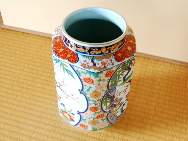 Photo3: Vase Ko-imari kachou (3)
