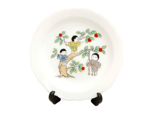 [Made in Japan] Minorino aki (November) Monthly Small ornamental plate