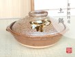 [Made in Japan] Karatsu nagashi　8-sun DONABE earthen pot (for two)