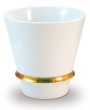 [Made in Japan] Happy ring (White) cup