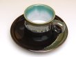 Photo3: Coffee Cup and Saucer Youhen nagashi (3)