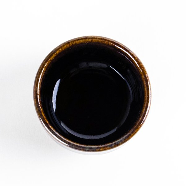 Photo3: Sake Cup Shikkoku Black (3)