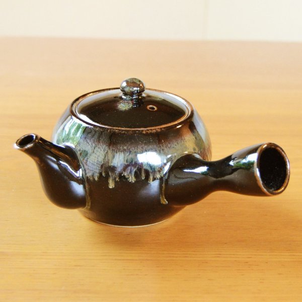Photo2: Teapot Kyusu Shikkoku Black (2)