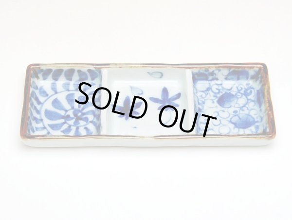 Photo2: Small Plate (16.3cm) Kosome monyou (2)