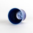 Photo2: Sake Cup Asanoha Ruri Blue (2)