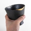 Photo8: Ceramic Rocks Glass Gaku Black (8)