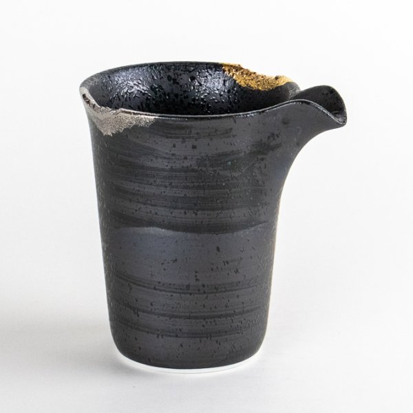 Photo3: Sake Pitcher Gaku Black (3)