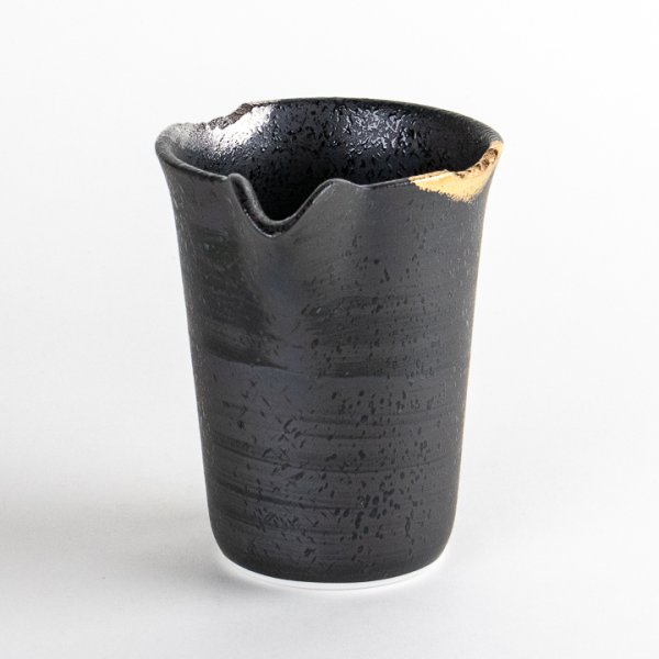 Photo7: Sake Pitcher Gaku Black (7)