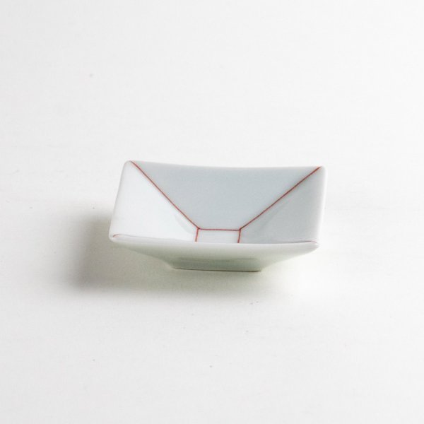 Photo4: Small Plate Akasen (5.4cm/2.1in) (4)