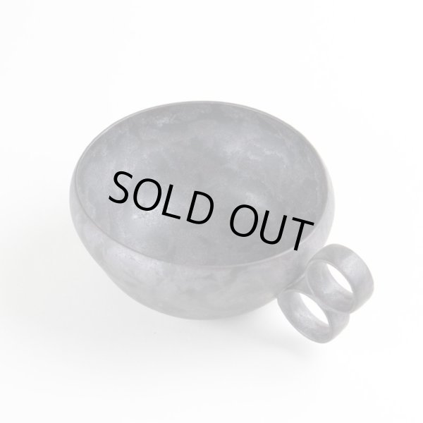 Photo2: Medium Bowl Soup cup Kuro shibori (15.3cm/6in) (2)