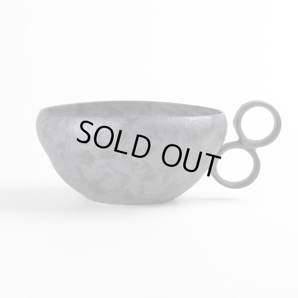 Photo4: Medium Bowl Soup cup Kuro shibori (15.3cm/6in) (4)