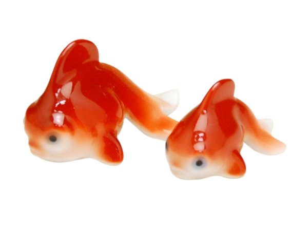 [Made in Japan] Goldfish (Red & Red) Ornament doll