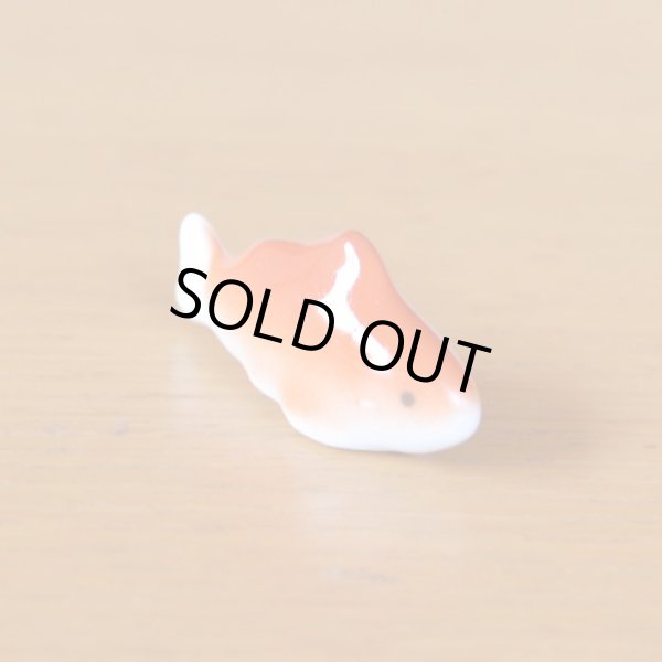 Photo2: Figurine Mini koi mini-sized carp red (2)