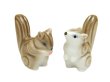 [Made in Japan] Risu squirrel (pair) Ornament doll