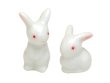 [Made in Japan] Shiro usagi rabbit (pair) Ornament doll