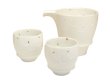 Photo2: Sake set 1 pc Tokkuri pitcher and 2 pcs Cups Yui (2)